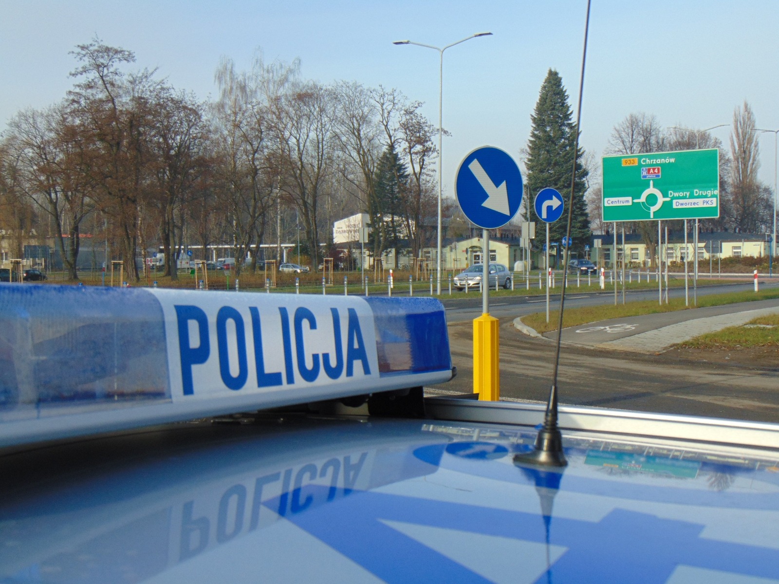 Po śladach oleju trafili do sprawcy kolizji który uciekł z miejsca kolizji