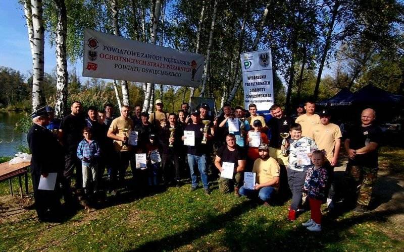V Powiatowe Spławikowe Zawody Wędkarskie jednostek OSP Powiatu Oświęcimskiego.