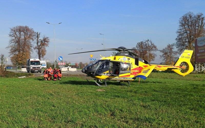 75-letni kierowca z zarzutami potrącenia rowerzysty