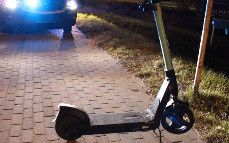 Na hulajnodze elektrycznej po alkoholu