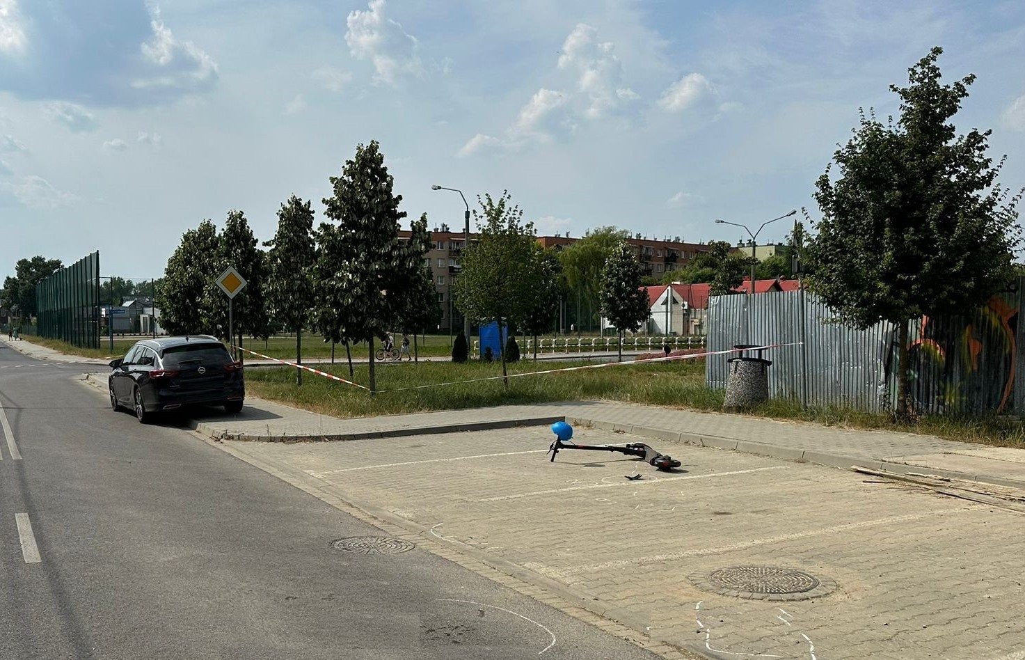 Wypadek drogowy. Potrącenie dziecka na hulajnodze elektrycznej.