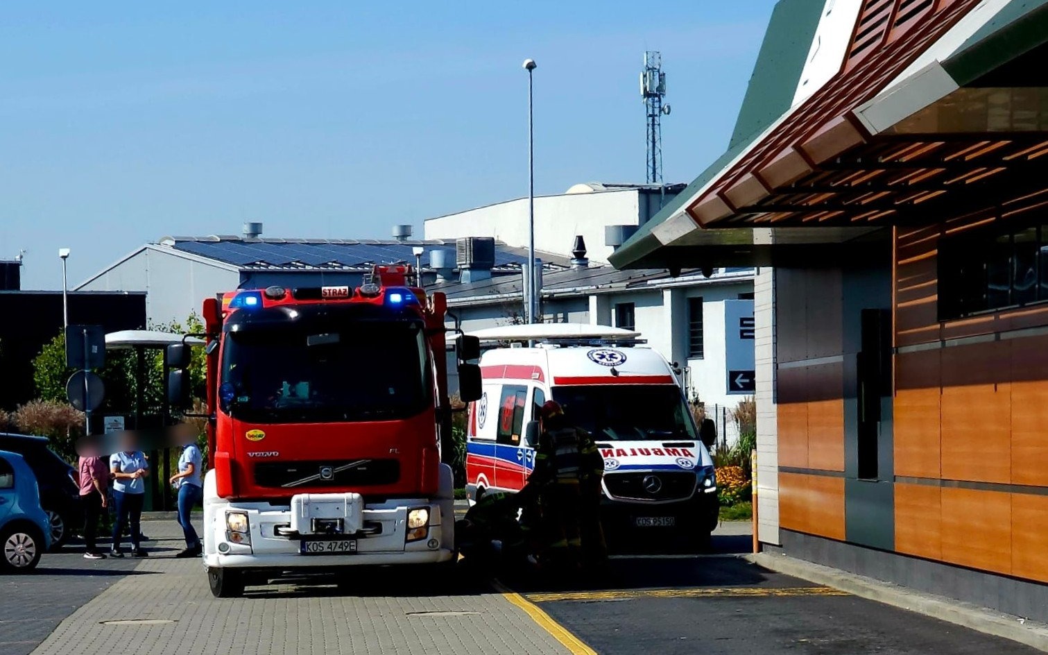 Uciążliwy gaz w restauracji. Są poszkodowani