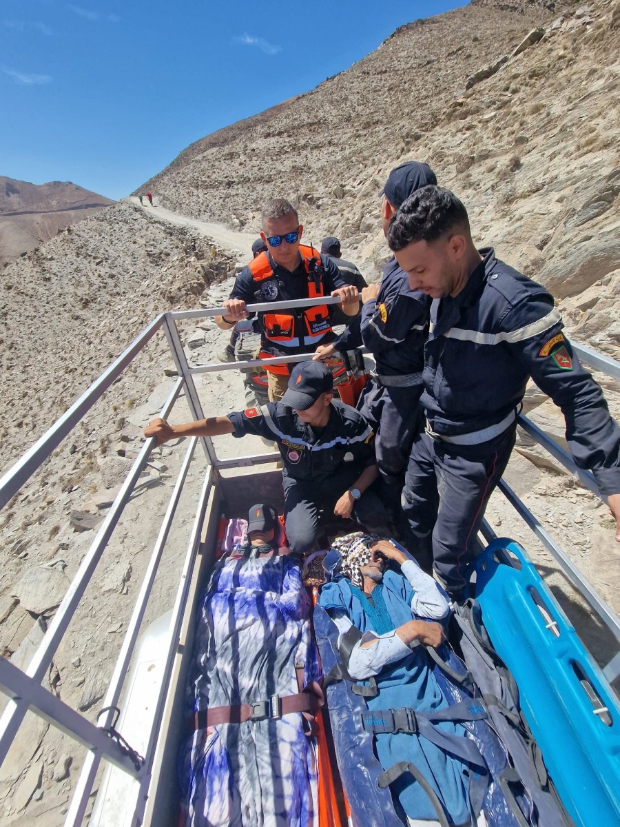 Mija kolejna doba działań ratowników z powiatu oświęcimskiego na terenie Maroka, gdzie doszło do silnego trzęsienia ziemi