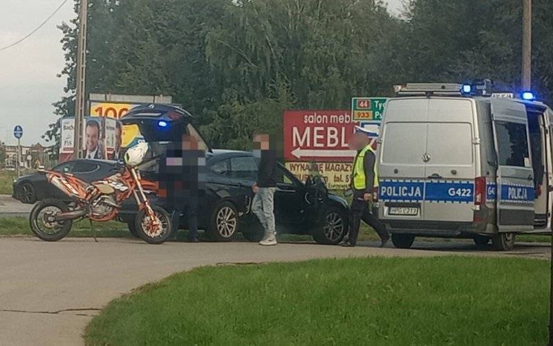 Policyjny pościg w Oświęcimiu, kierowca zatrzymany – ZDJĘCIA!