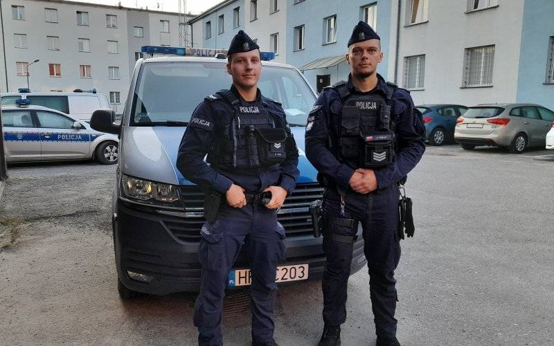 Oświęcimscy Policjanci ocalili kolejne życie 