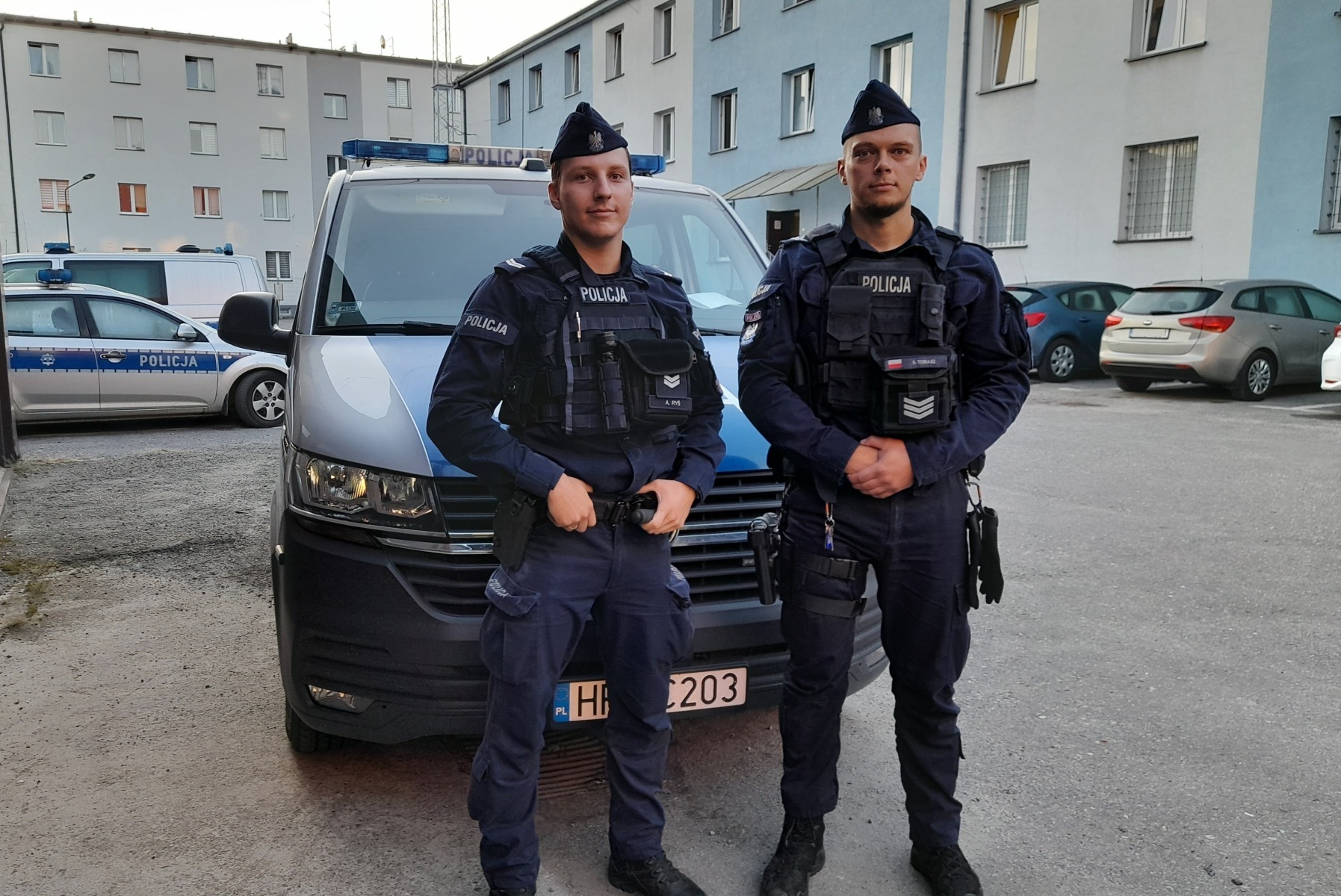 Oświęcimscy Policjanci ocalili kolejne życie 