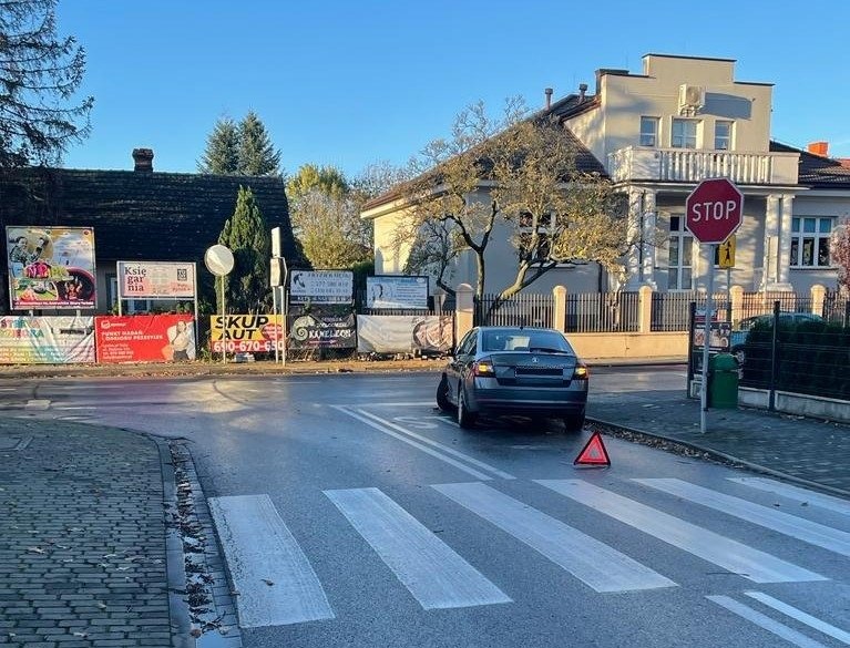 Nietrzeźwy sprawa kolizji drogowej