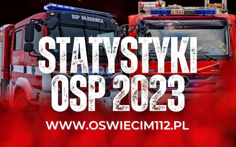 Statystyki wyjazdów do zdarzeń jednostek OSP w 2023 roku – TABELA!