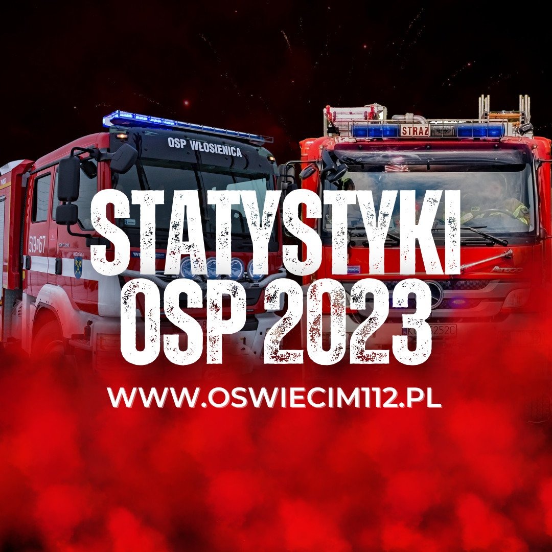 Statystyki wyjazdów do zdarzeń jednostek OSP w 2023 roku – TABELA!