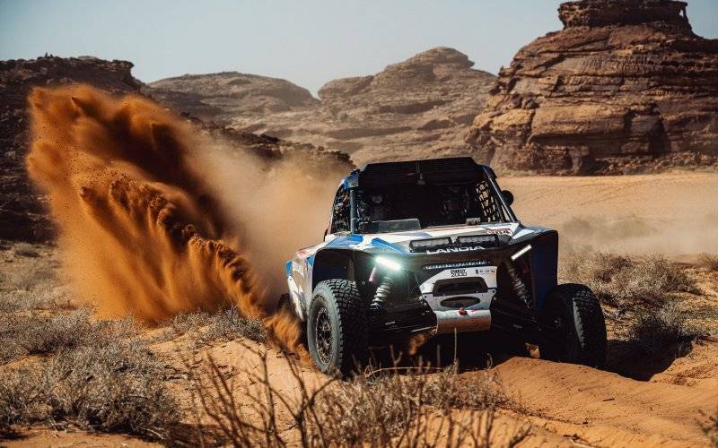 Załogi zespołu Energylandia Rally Team skompletowały podium pierwszego etapu rajdu Dakar