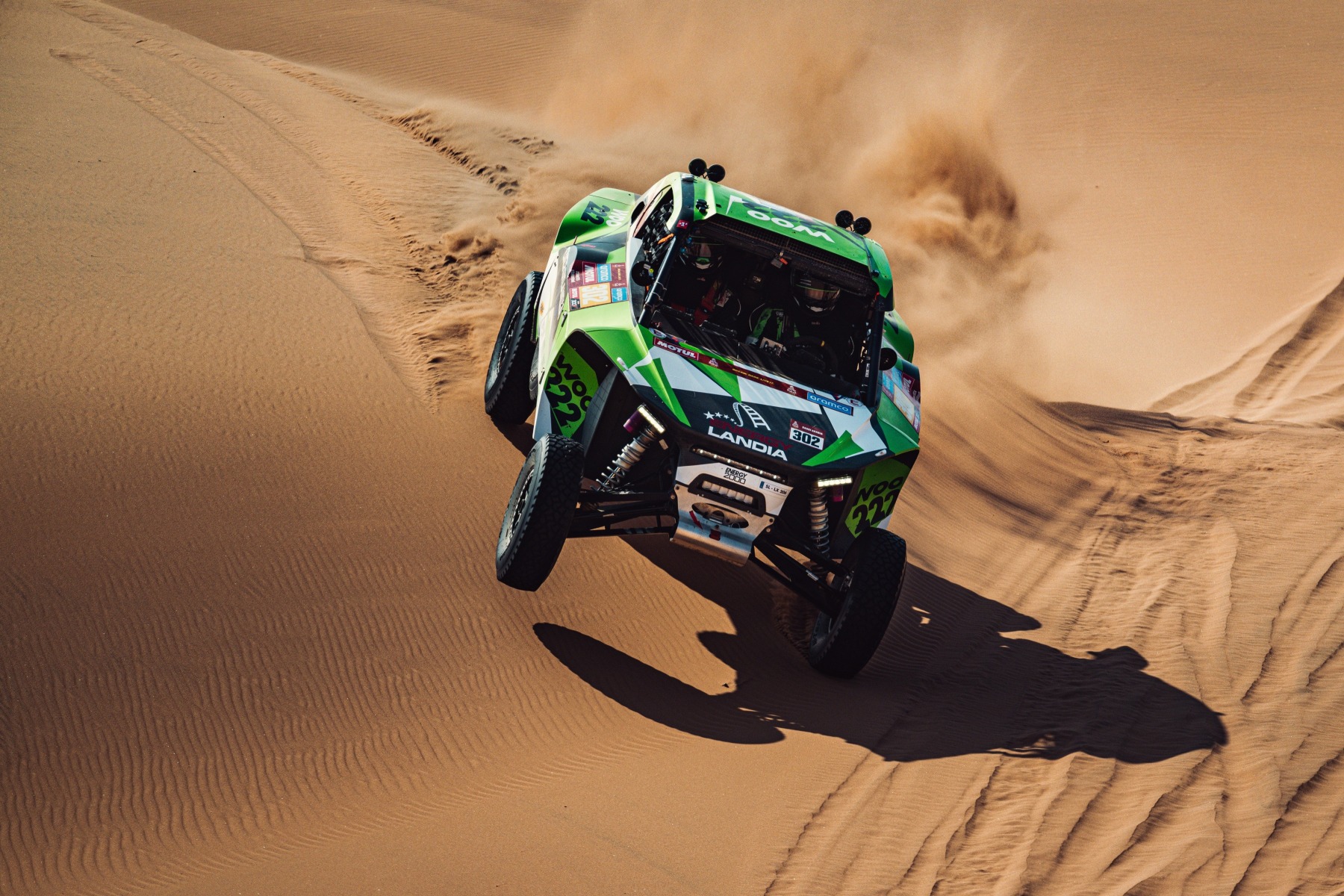 Eryk Goczał i Oriol Mena wygrywają kolejny etap Rajdu Dakar 2024