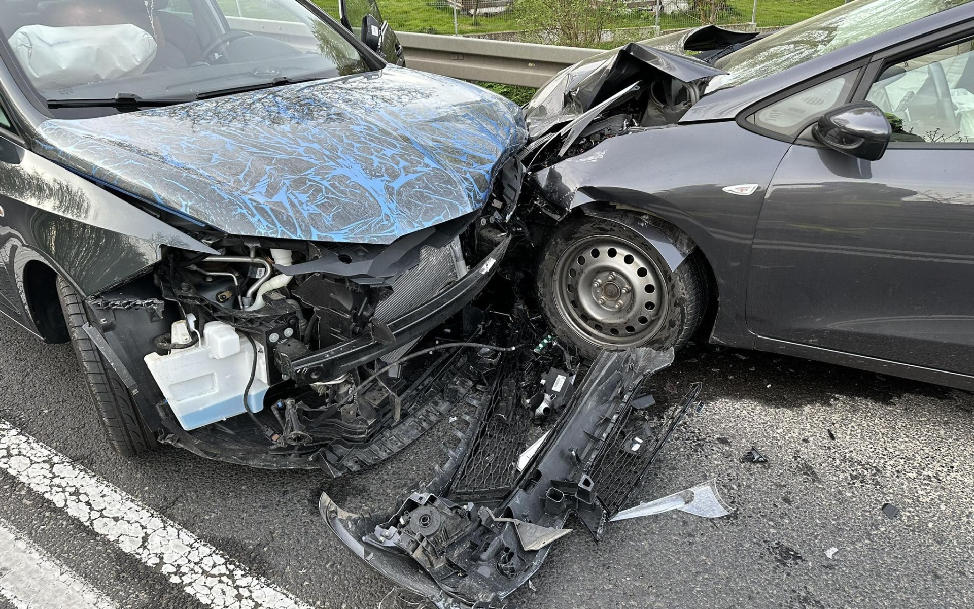 Poranny karambol na DK52 w Bulowicach – FOTO!