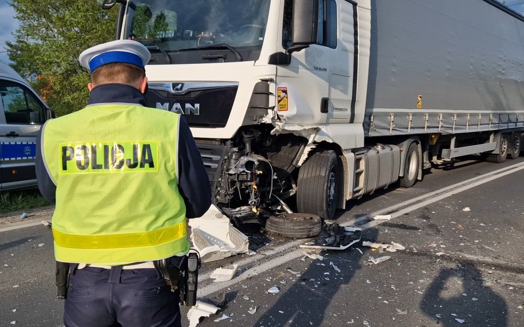 Niebezpieczny wypadek na DK44 w Oświęcimiu – FILM!