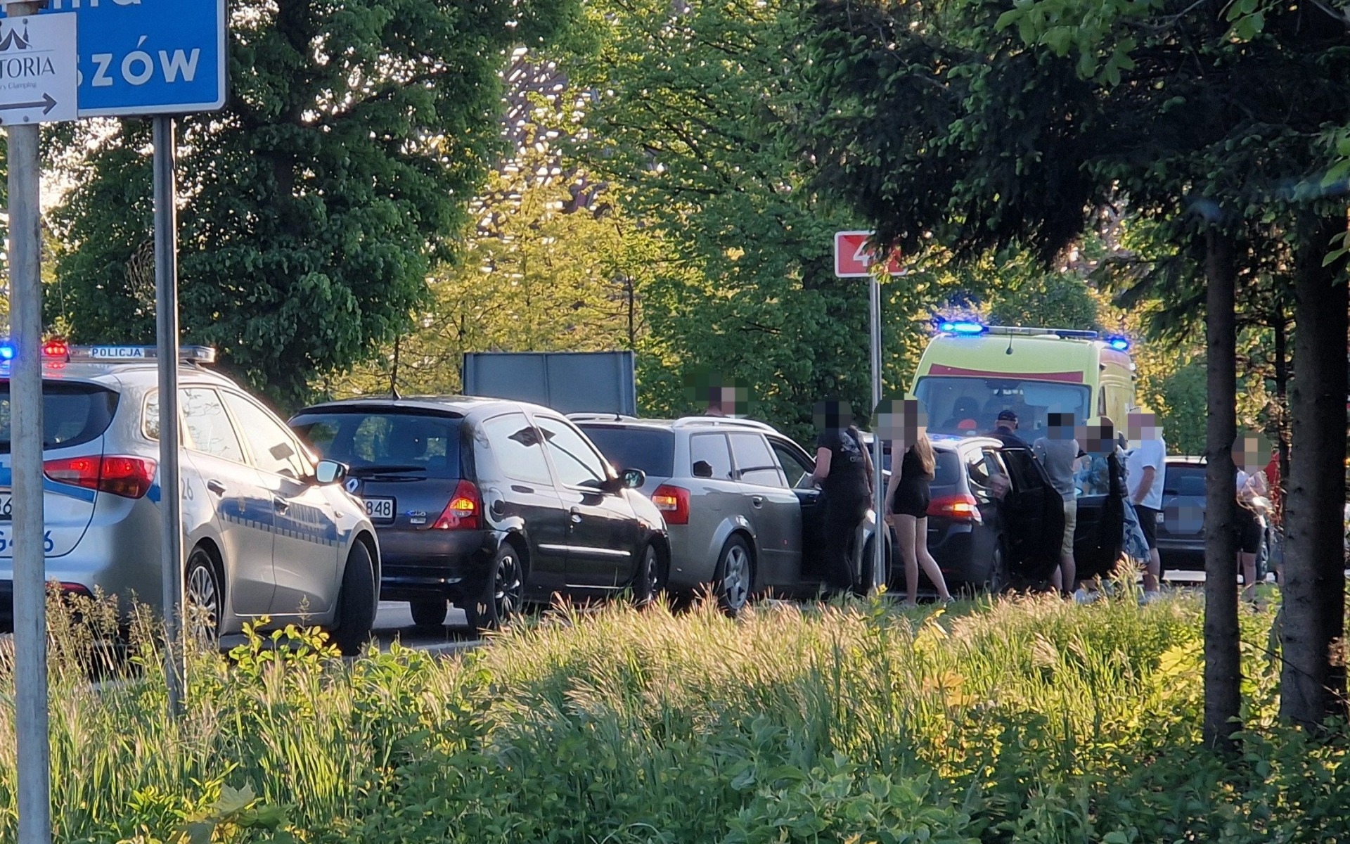 5-letni obywatel Czech, wbiegł pod nadjeżdżający samochód – FOTO!