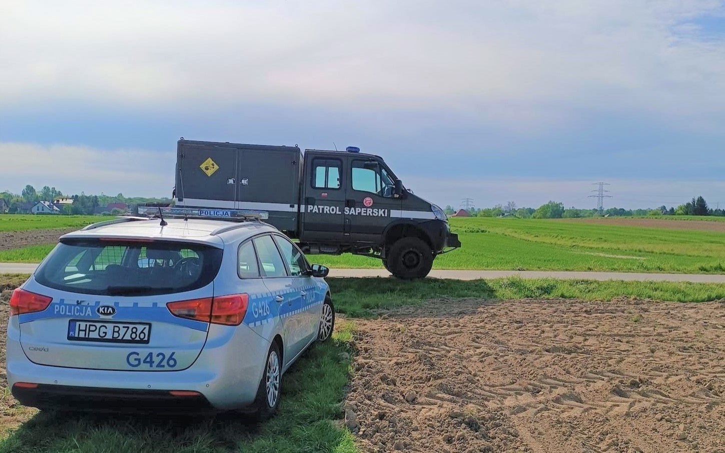 Dwa niewybuchy odnalezione w Przeciszowie – ZDJĘCIA!