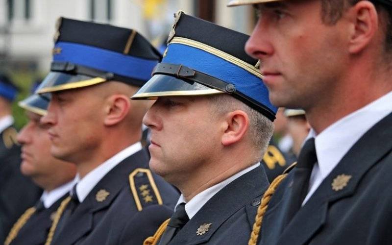 bryg. mgr inż. Ryszard Dudek p.o. Komendanta Powiatowego PSP w Oświęcimiu