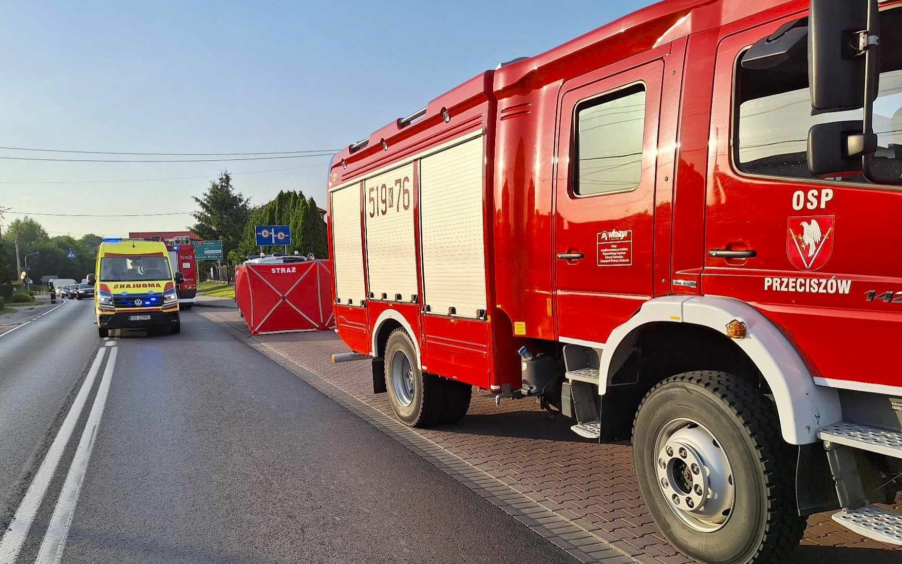 Nagłe zatrzymanie krążenia w Przeciszowie