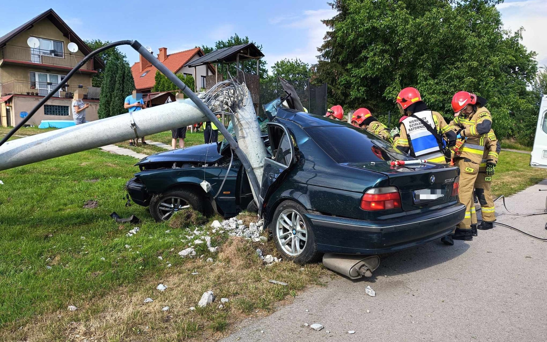 Poważny wypadek w Chełmku – ZDJĘCIA!