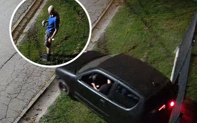 Drift + ciemne seicento = rozwalony płot. Poszukiwany kierowca i pasażer – ZDJĘCIA!