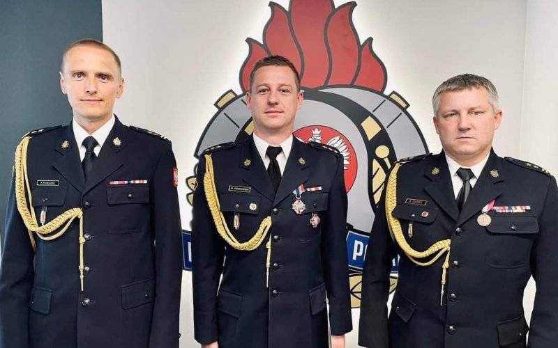 Kpt. Michał Senkowski od dziś pełni obowiązki Zastępcy Komendanta Powiatowego Państwowej Straży Pożarnej w Oświęcimiu