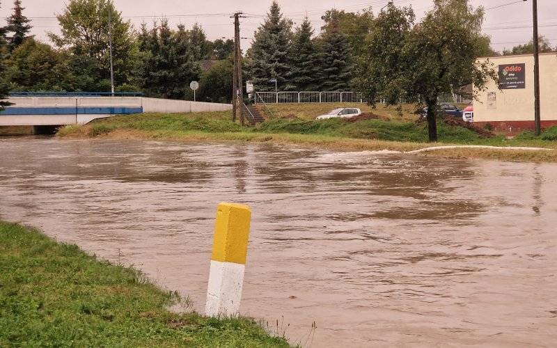 Tragiczna sytuacja w powiecie. Rzeki wylały i zalały posesje