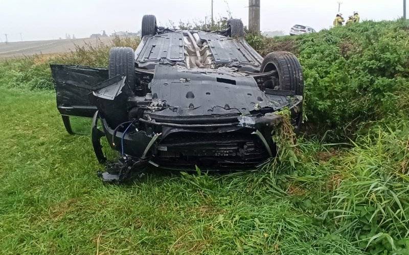 Zderzenie dwóch samochodów osobowych. Poszkodowana 1,5 roczna dziewczynka – FOTO!
