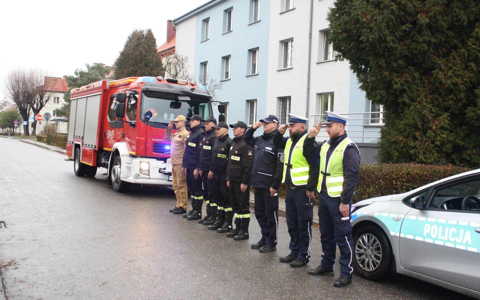 Uczcili pamięć warszawskiego policjanta asp. szt. Mateusza Biernackiego