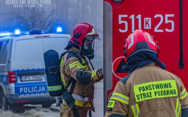 Podtrucie tlenkiem węgla w Oświęcimiu. Kobieta z synem trafili do szpitala