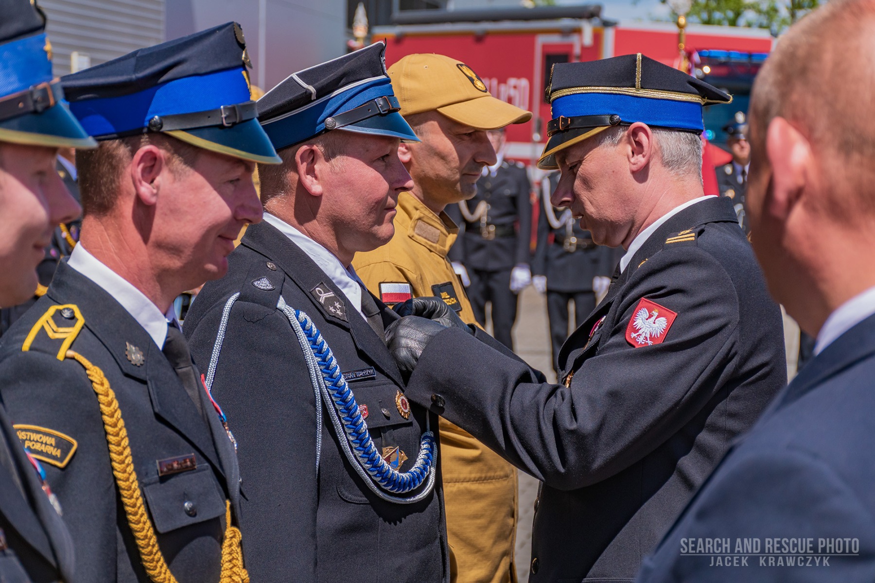 Powiatowe Obchody Dnia Strażaka 2025 – uroczysty apel i liczne wyróżnienia – ZDJĘCIA!