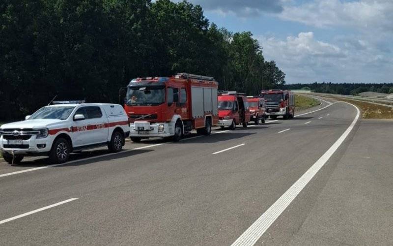 Zapoznanie służb ratowniczych z nową drogą S1