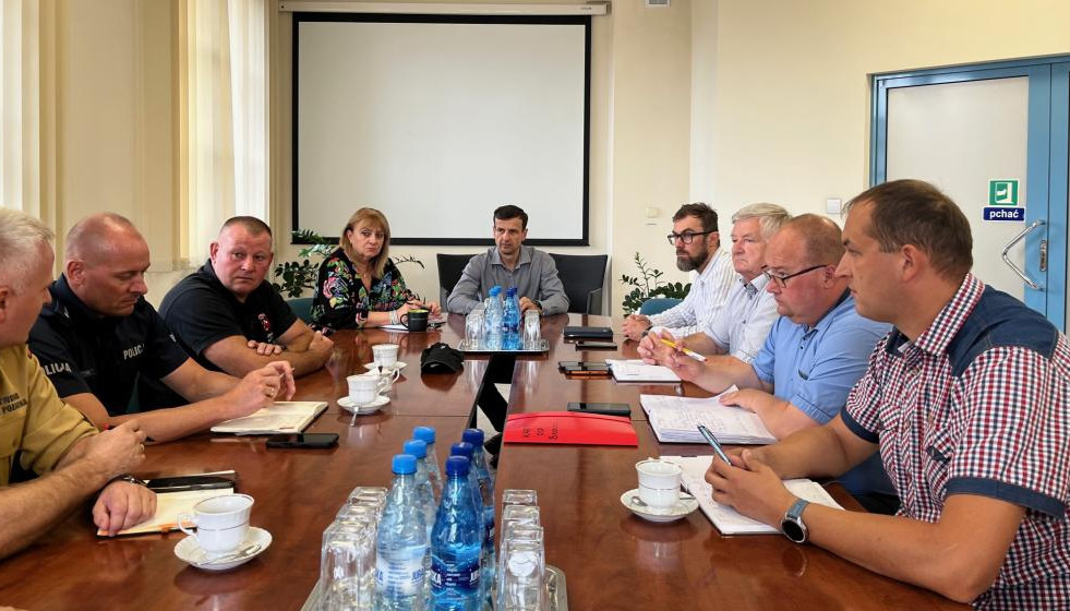 Pogotowie przeciwpowodziowe w Gminie w Brzeszcze i Gminie Kęty