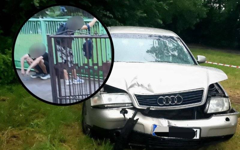 Z sądowym zakazem i 2 promilami uciekł z miejsca kolizji – ukrył się… pod płotem strażaka wracającego właśnie z akcji! [ZDJĘCIA]