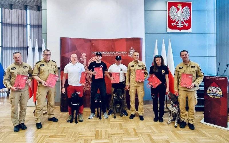Oficjalna współpraca GPR OSP Kęty z Małopolskim Komendantem PSP