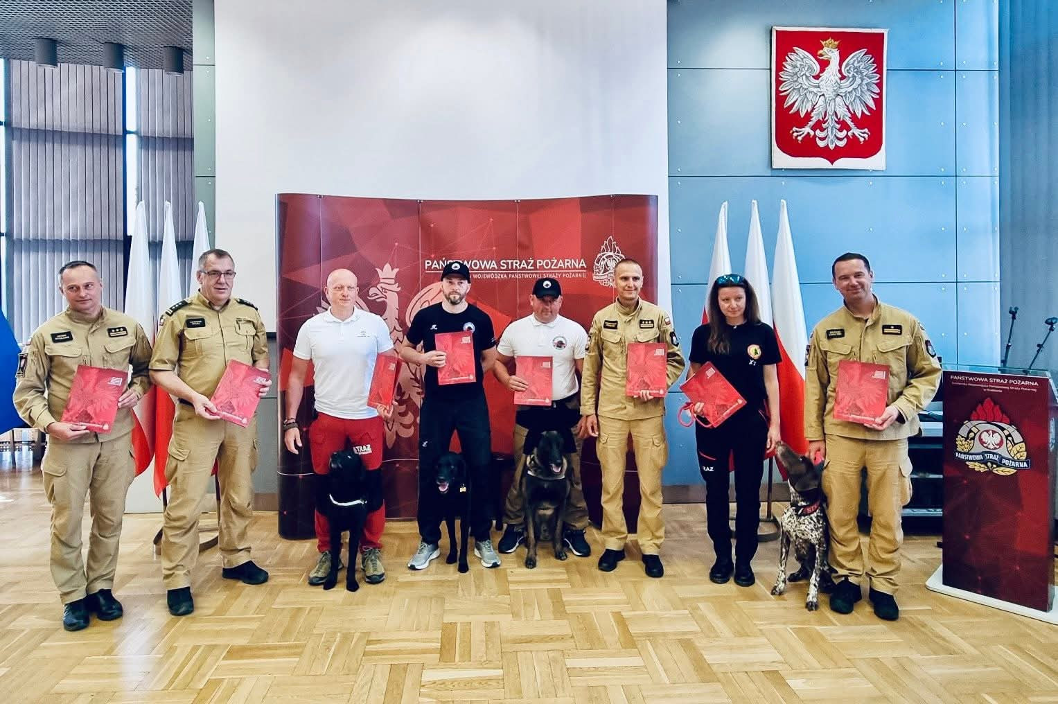 Oficjalna współpraca GPR OSP Kęty z Małopolskim Komendantem PSP