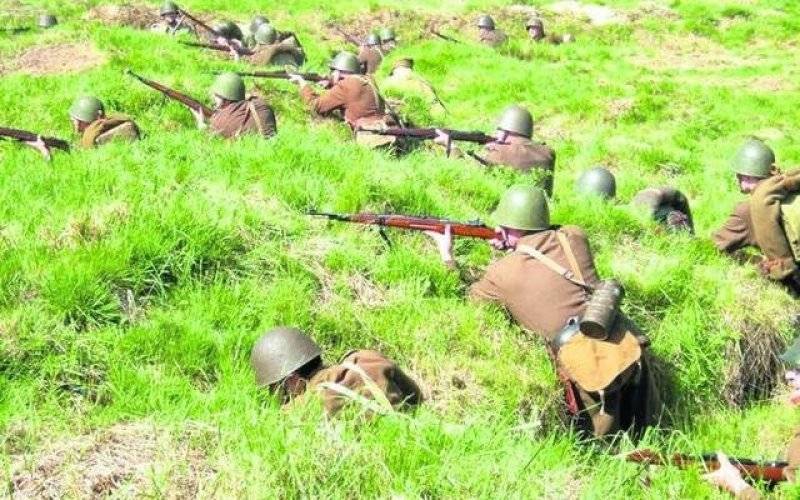 Wielka inscenizacja bitwy pod Wyrami podczas kampanii wrześniowej 1939 roku