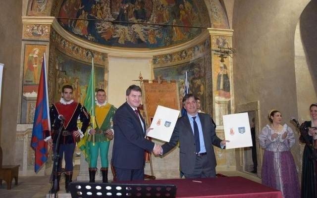 Przypieczętowali 20 lat kontaktów z Włochami z Cori