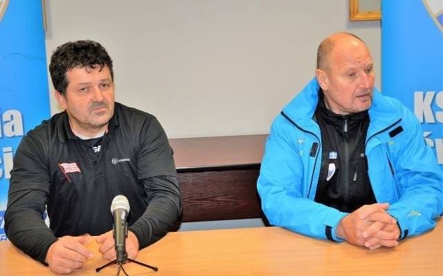 Hokej. Trenerzy o meczu Unii Oświęcim z Comarch Cracovią [WIDEO]