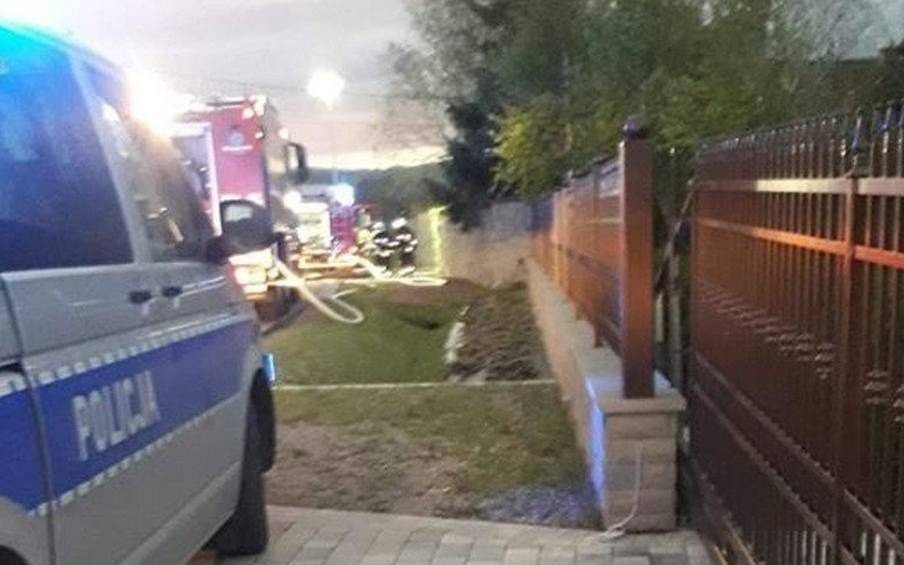 Pożar w powiecie wadowickim. Cała rodzina zatruła się dymem