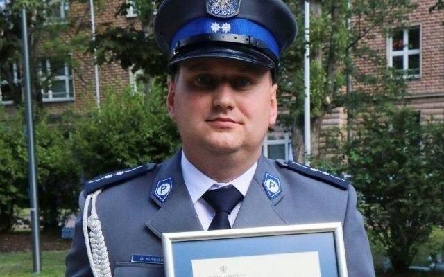 „Policjant, który mi pomógł”. Oświęcimianin laureatem