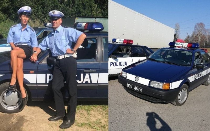 "Fałszywi policjanci" z Trzebini. Katarzyna i Grzegorz Wiater to pasjonaci historii
