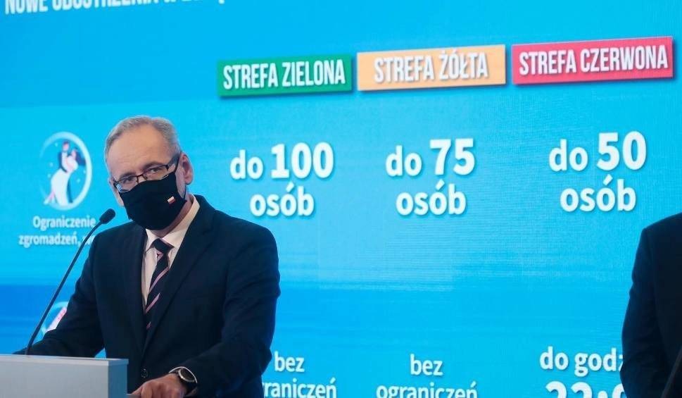 Małopolska. Cztery powiaty w strefie czerwonej, kolejne cztery w żółtej