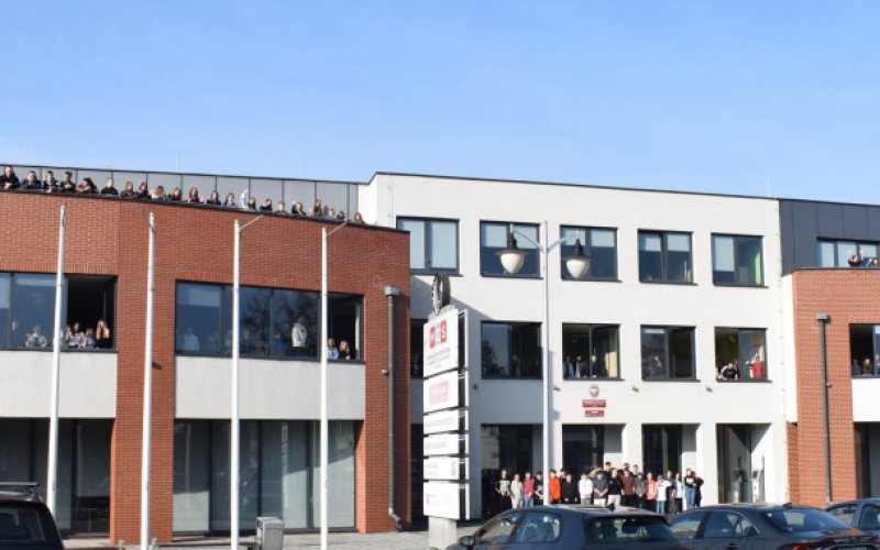 Informacja dotycząca testów w budynku WZS