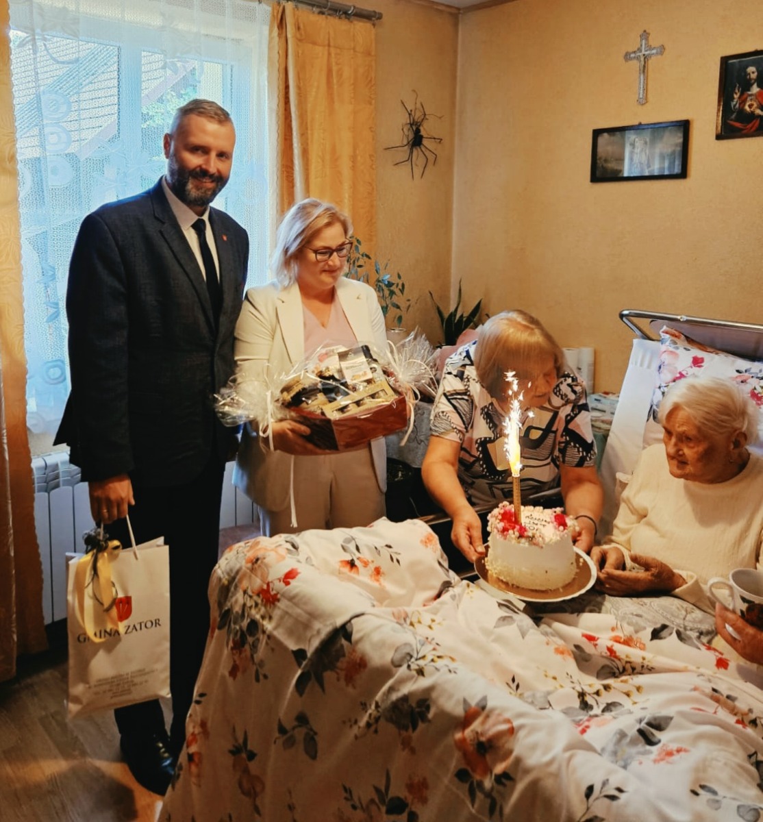Wyjątkowy jubileusz w naszej gminie! Pani Anna Momot kończy 101 lat!