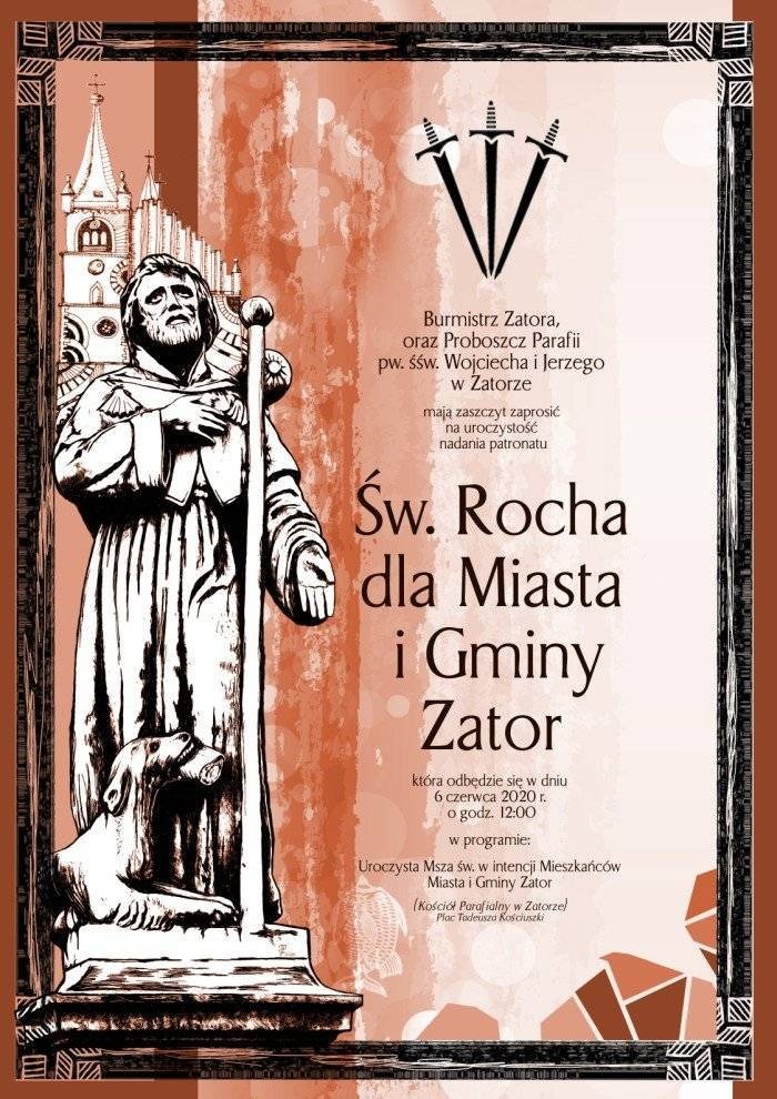 Nadanie patronatu Św. Rocha dla Miasta i Gminy Zator