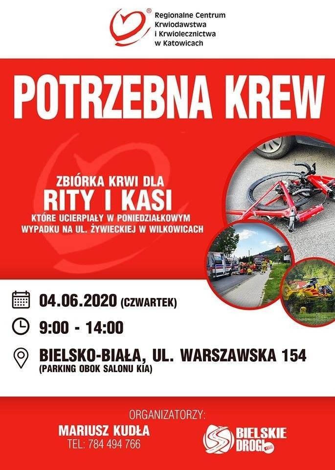 Rita Malinkiewicz była zawodniczka UKS Sokół Zator, mistrzyni Polski juniorów i wielokrotna reprezentantka Polski w kolarstwie górskim uległa poważnemu wypadkowi
