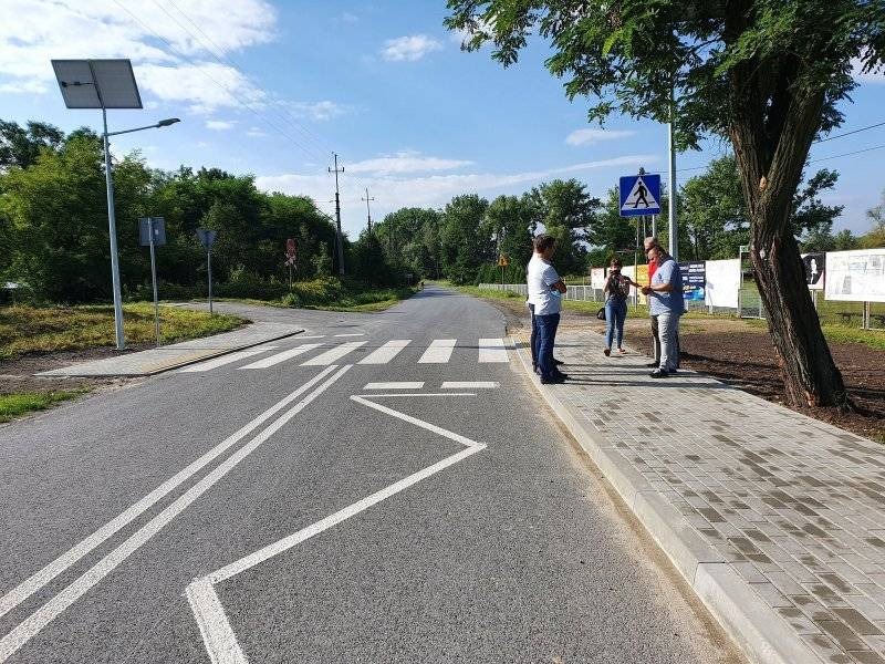 Poprawa bezpieczeństwa na drodze powiatowej nr 1807K ul. Jazowa w Grodzisku