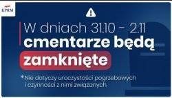 Epidemia koronawirusa przybiera na sile, dlatego zamykamy cmentarze na Wszystkich Świętych