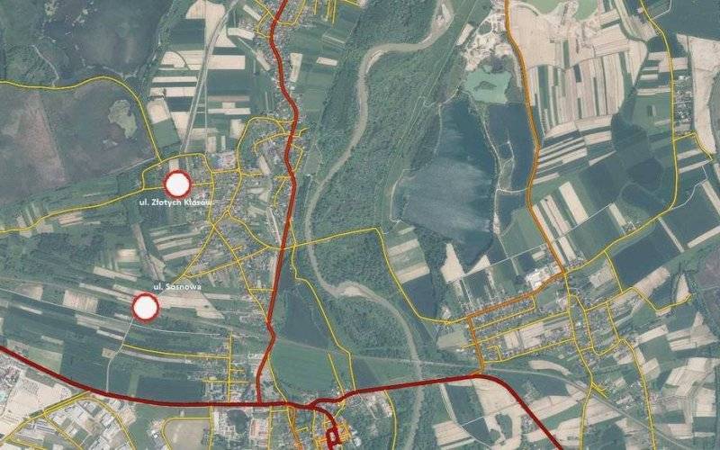 Utrudnienia w ruchu w związku z budową obwodnicy Podolsza