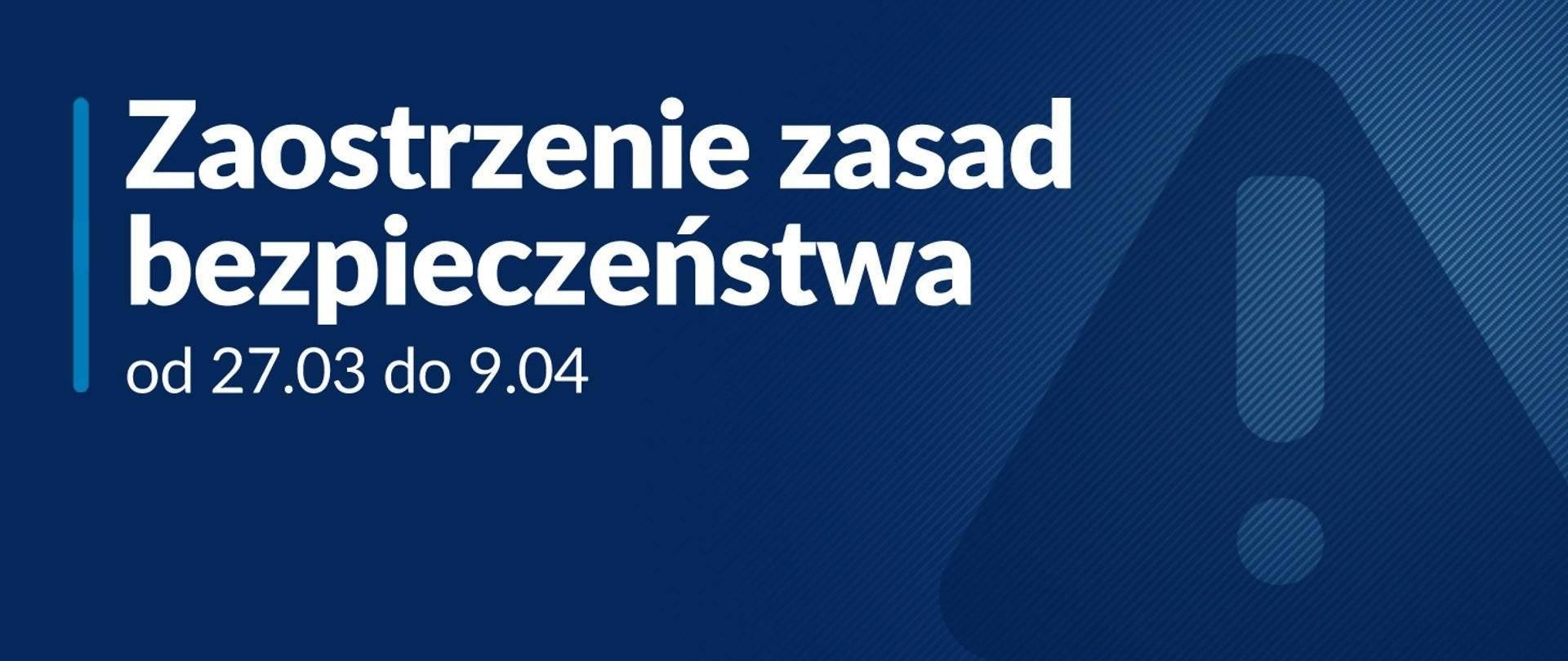 Od 27 marca zmiany w zasadach bezpieczeństwa - zamknięte przedszkola i salony fryzjerskie oraz nowe limity osób w sklepach i kościołach