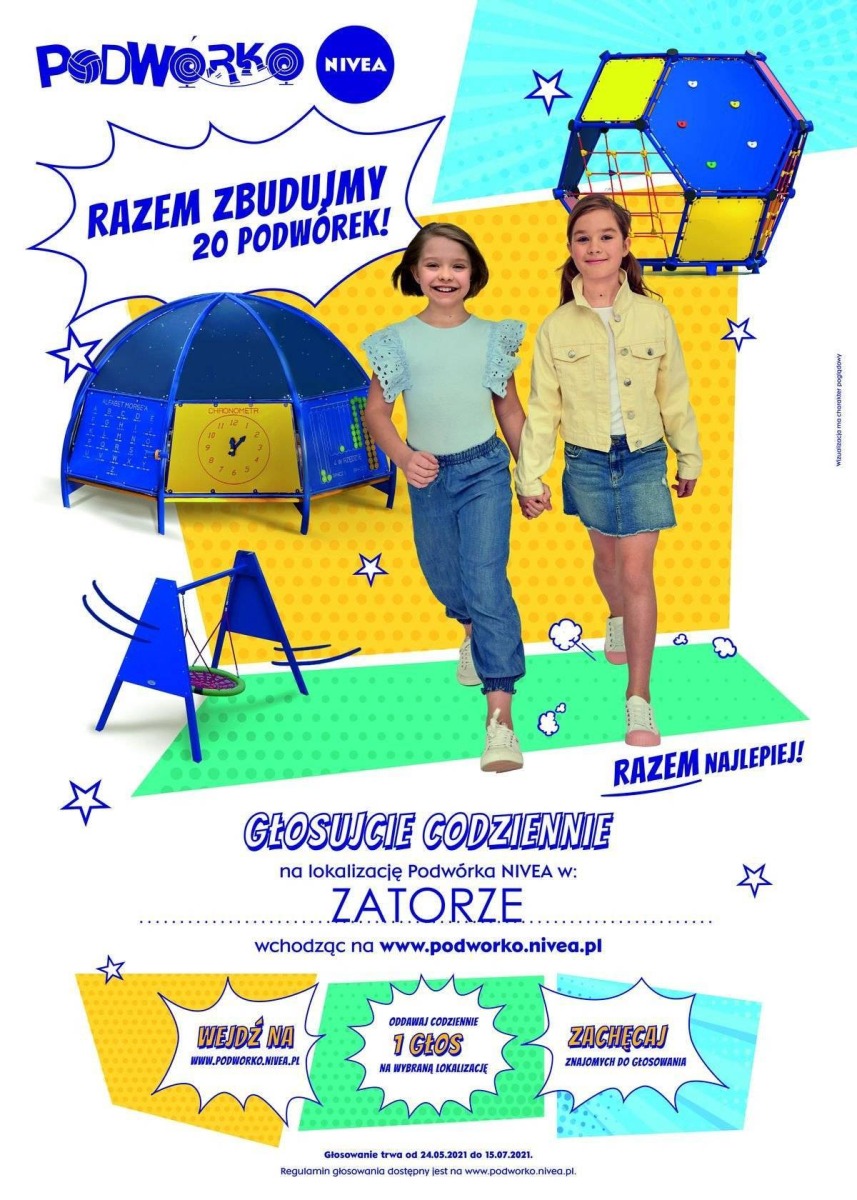 Oddaj głos na Zator w konkursie „Podwórko Nivea 2021”
